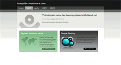 Desktop Screenshot of locaguide-tourisme-a.com