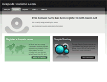 Tablet Screenshot of locaguide-tourisme-a.com